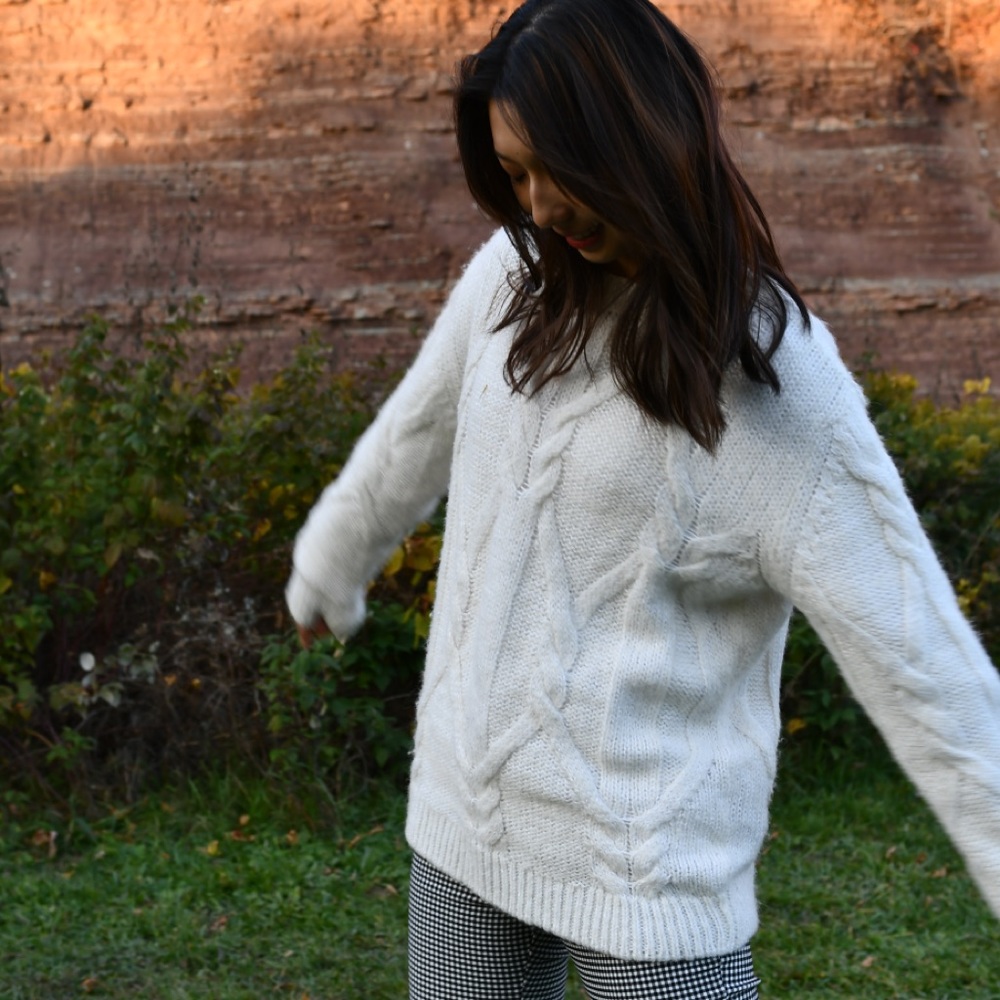 Massimo Dutti merino wool sweater